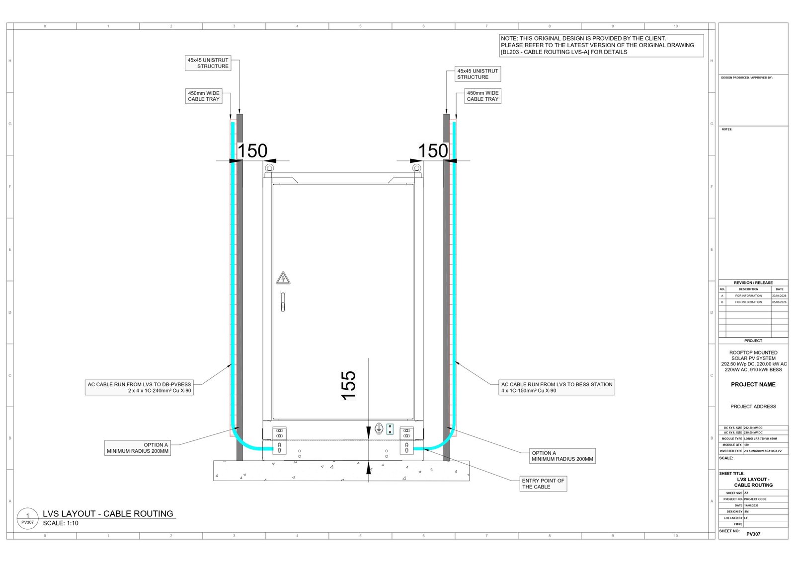 1 Roof Top C&I PV & BESS Construction Design