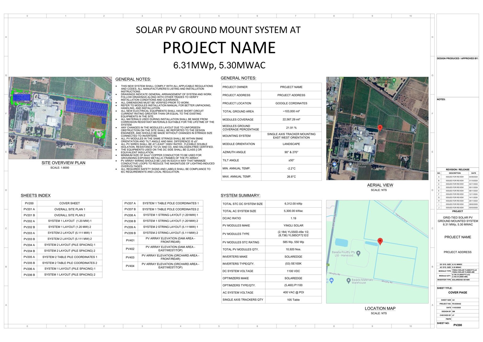 2 Ground Mount PV Systems Construction Design