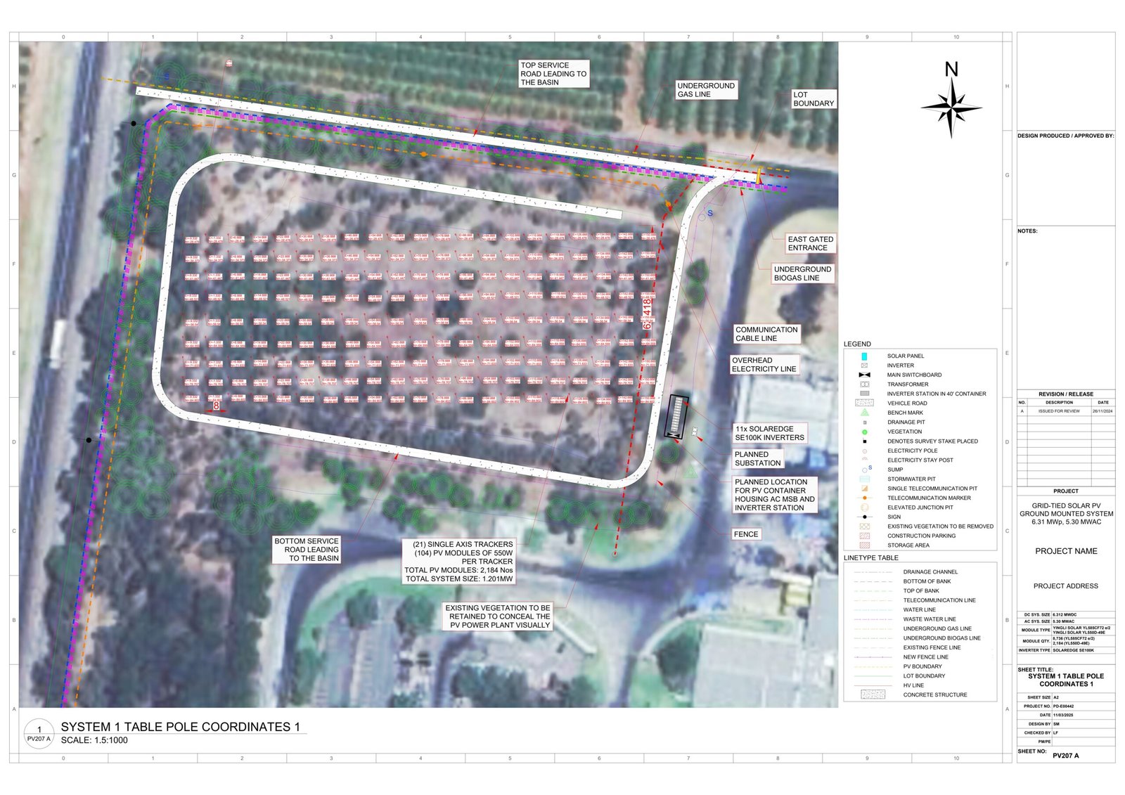 2 Ground Mount PV Systems Construction Design