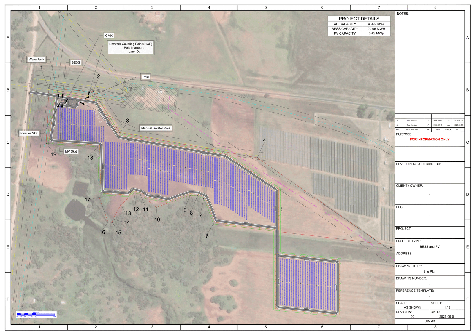 3 Utility PV BESS Design Portfolio